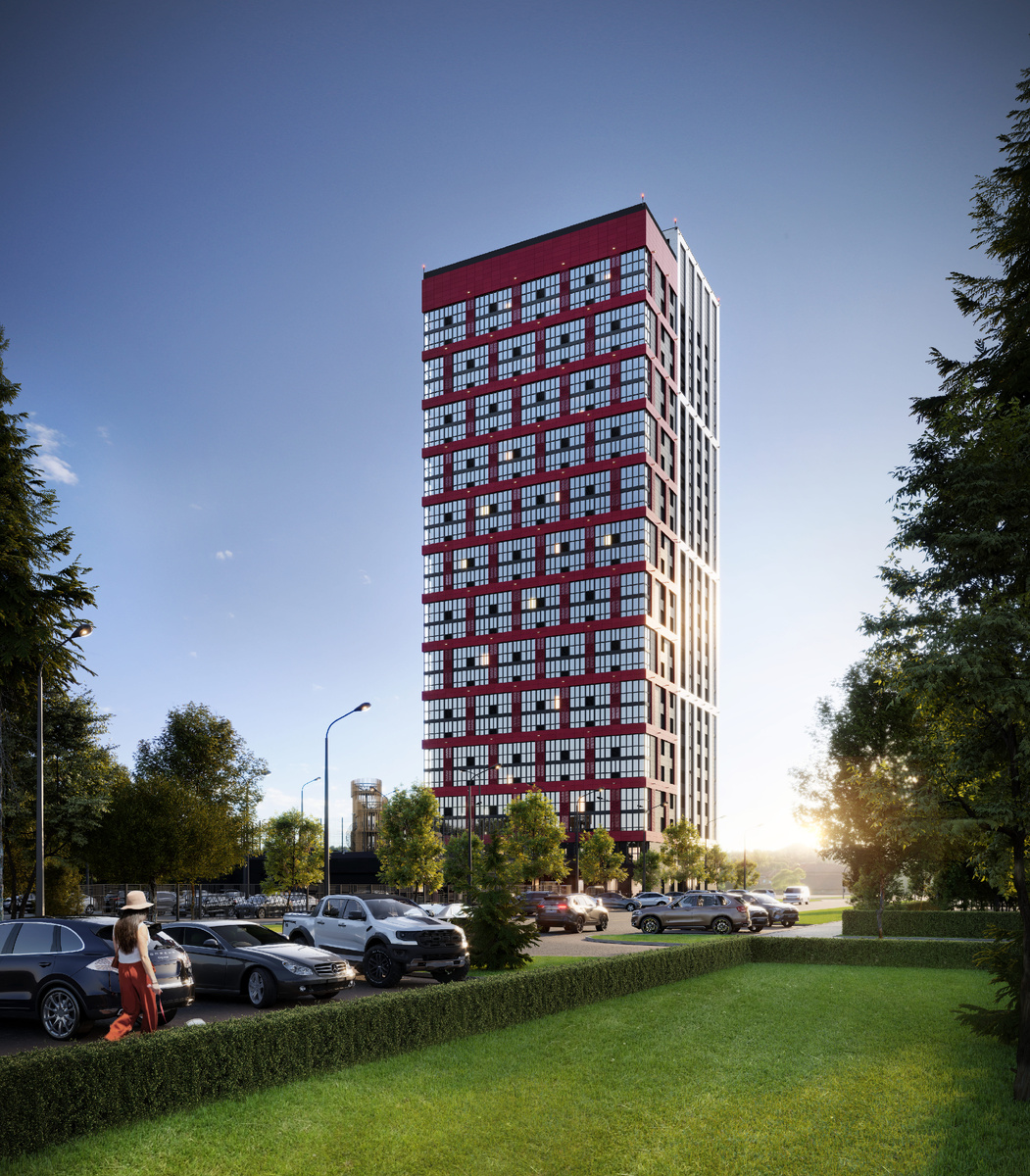 ЖК "Чайка Парк". Рендер.