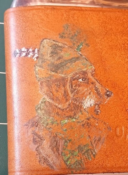 Слез рисунок при финишной обработке 