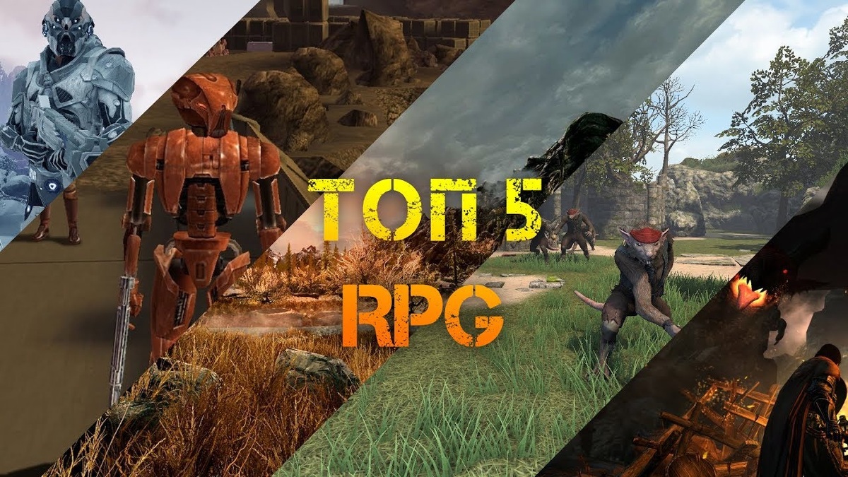 Рейтинг топ-5 крутых игр в жанре RPG (РПГ)