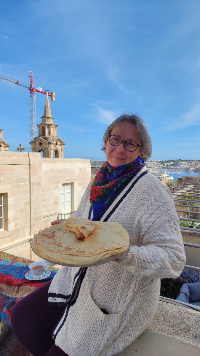 Эти блины мы приготовили для наших гостей