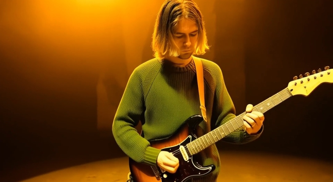  Оживший Курт Кобейн ( группа Nirvana) 