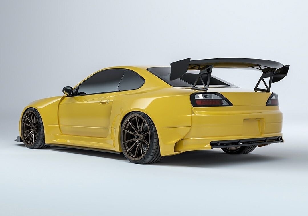    Новый обвес для Nissan Silvia S15Фото: Соцсети