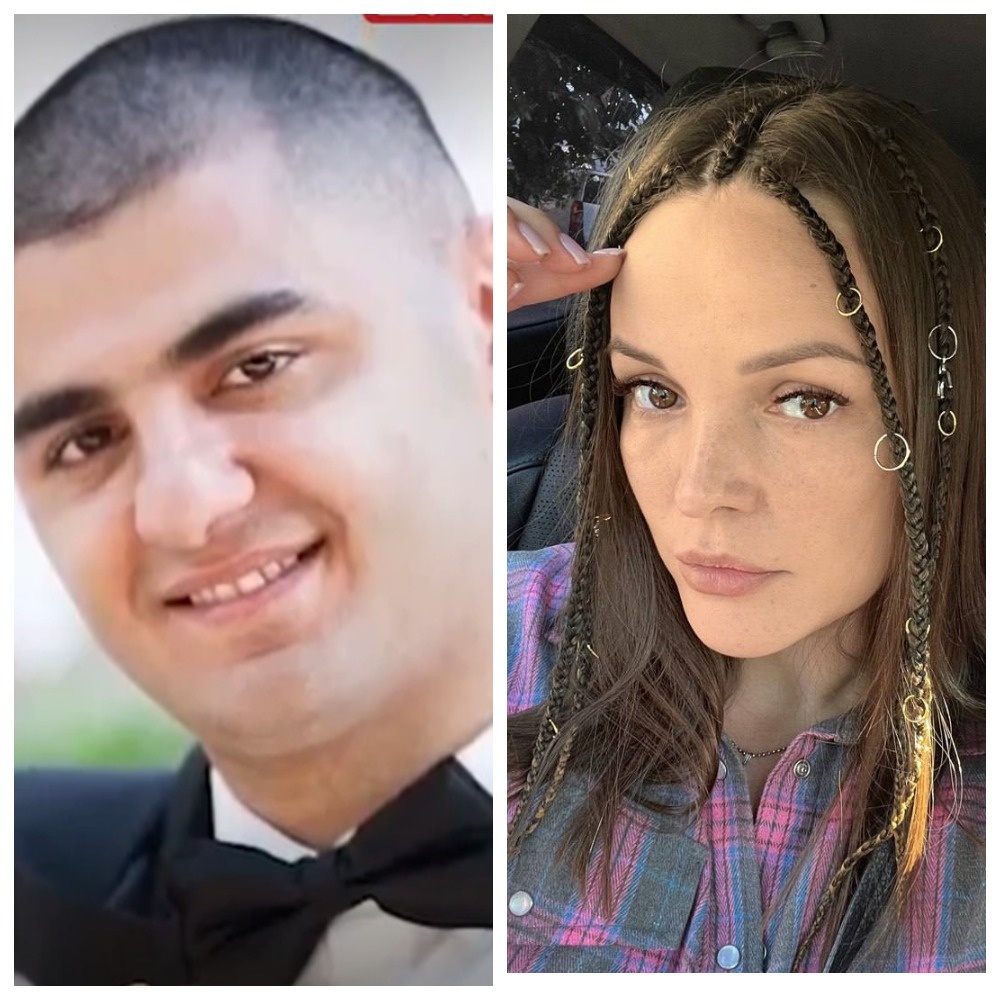 Санан и Екатерина. Коллаж из стоп-кадров фильма Елены Погребижской. vk.com/pogrebizhskaya 