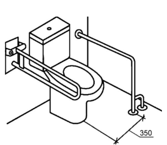 .
Рисунок 2 - Установка h-образного поручня