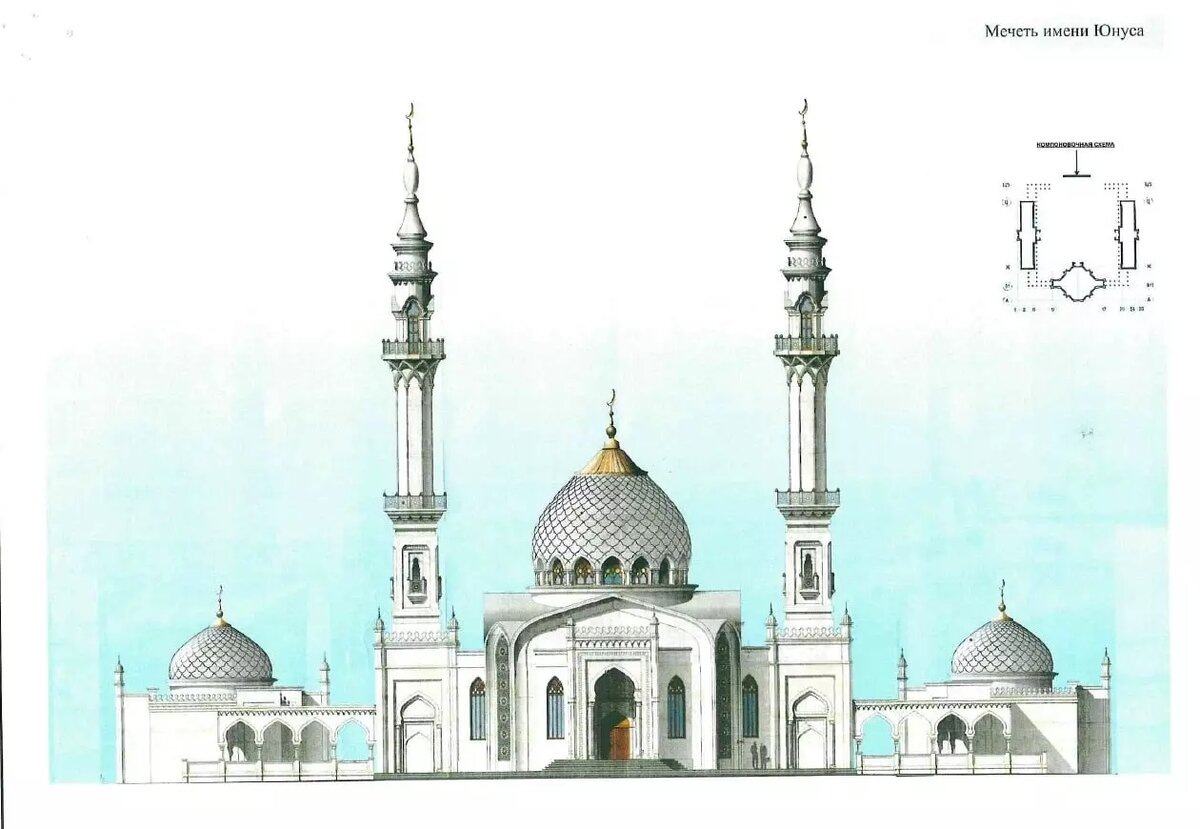 Фото: Проект мечети / gorodperm.ru.