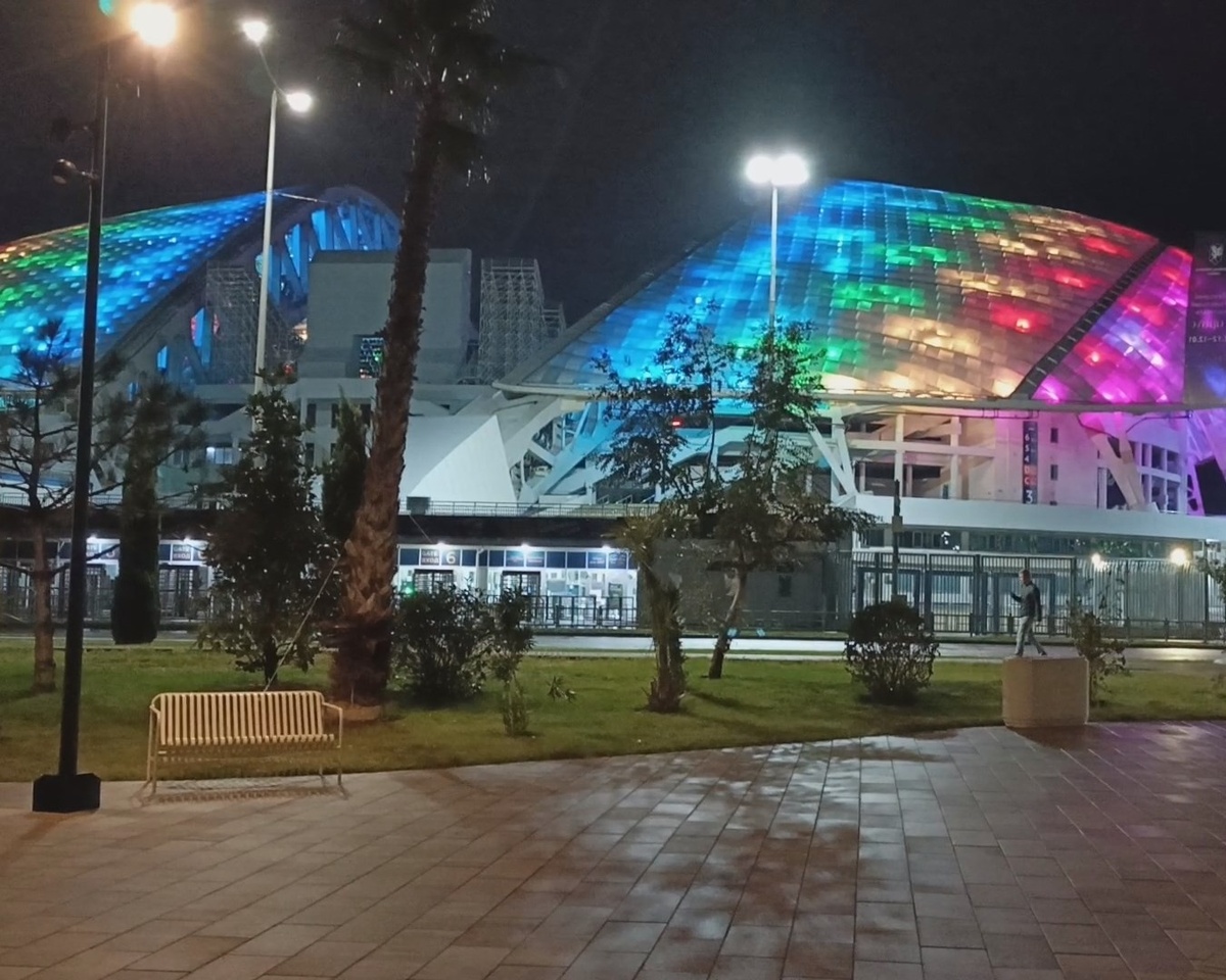 Сириус, стадион Фишт, февраль 2025 г.