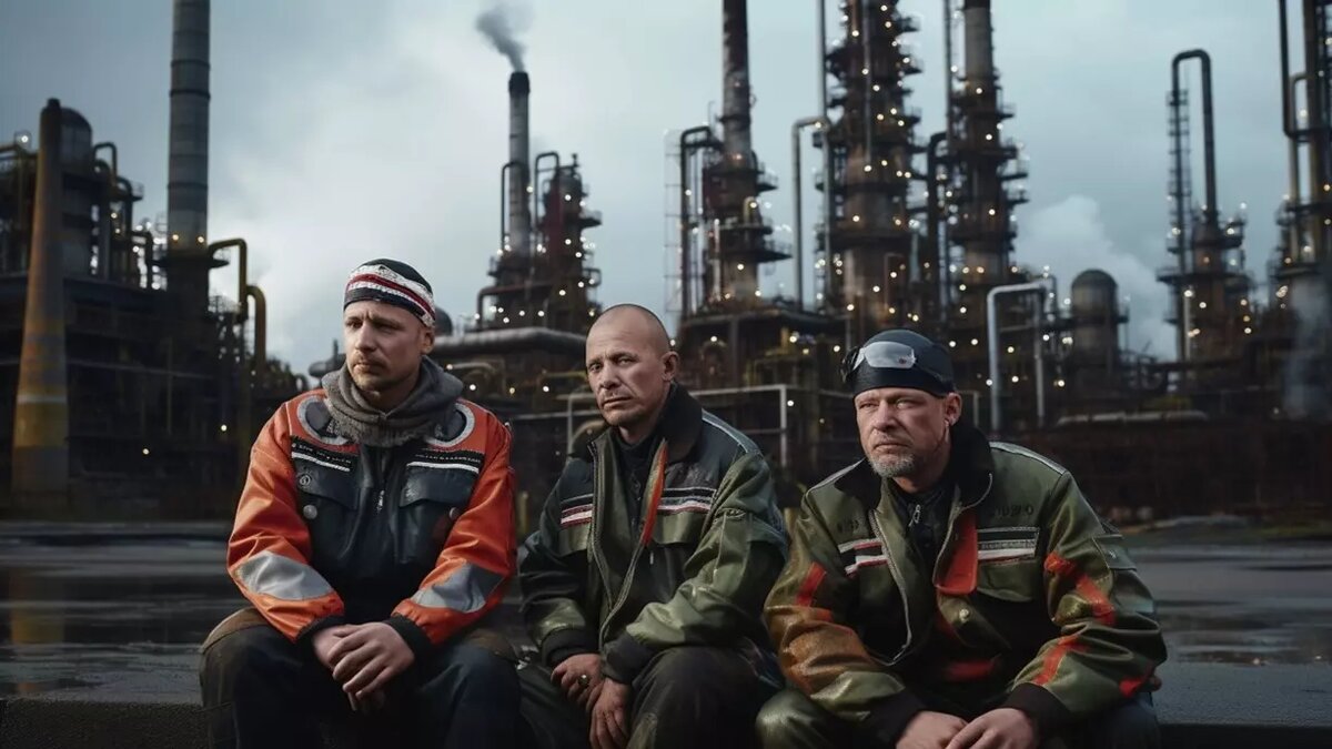 Рабочие профессии с тяжелыми условиями труда через пять лет потребуют огромных инвестиций, полагают эксперты. Источник: изображение Midjourney