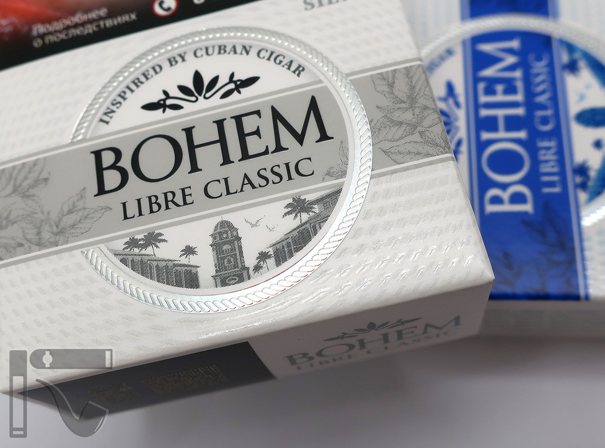Сигареты Bohem Libre Classic. Фото: © канал "Уголок Курильщика"