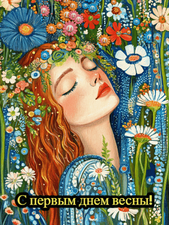 Создано при помощи ИИ. Поздравление с 1 марта!