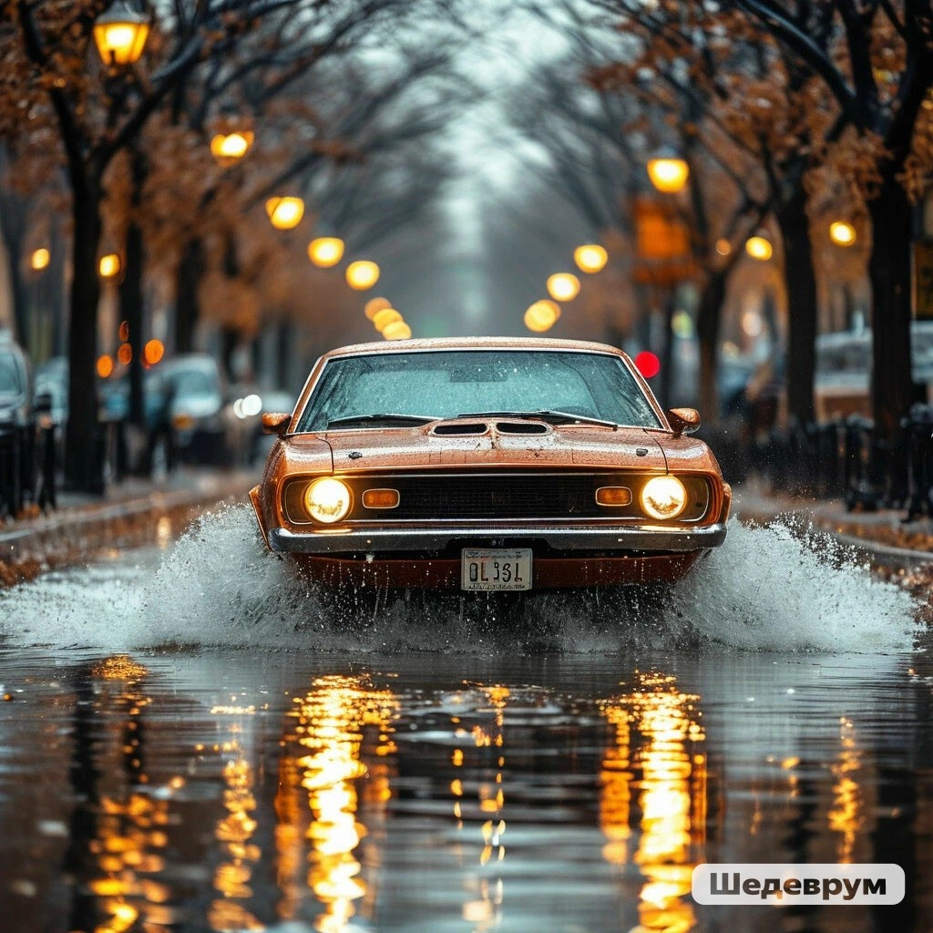 Примерно столько воды было