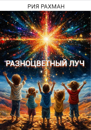 Обложка сказки Рии Рахман "Разноцветный луч"