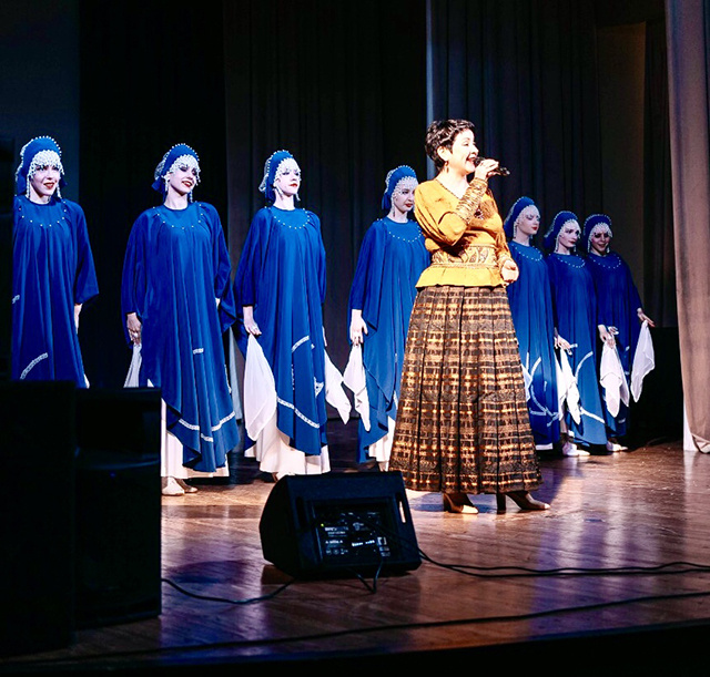 В Президентском полку на презентации Тверской области выступили тверские артисты