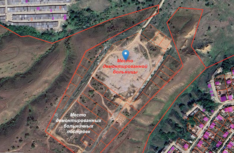    Скриншот кадастровой карты