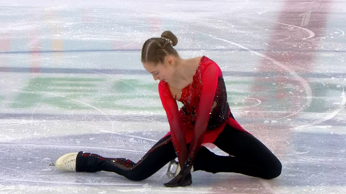 Маргарита Базылюк. Фото: стоп-кадр прямого эфира "Первого канала".