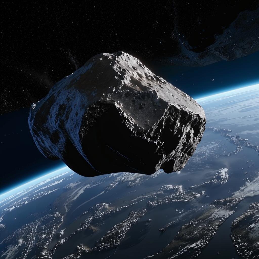 Астероид приближается