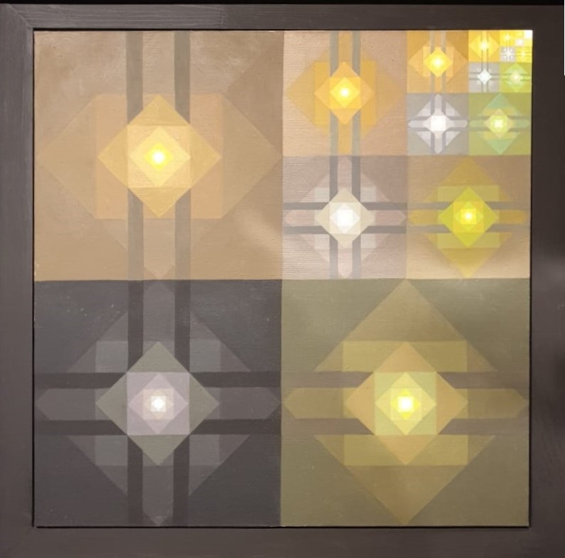 Пространство 1963 холст, масло