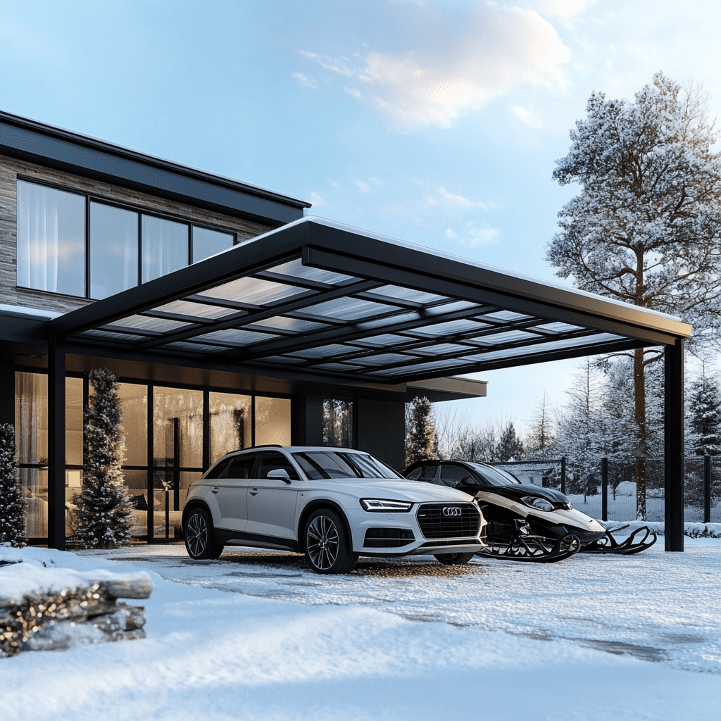    Поликарбонатные навесы от ЗМК-Зенит: идеальное решение для защиты вашего имущества в Уфе и окрестностях! ZMK-ZENIT