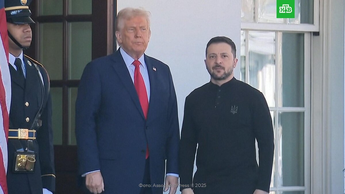    В Вашингтоне проходят переговоры Трампа и Зеленского