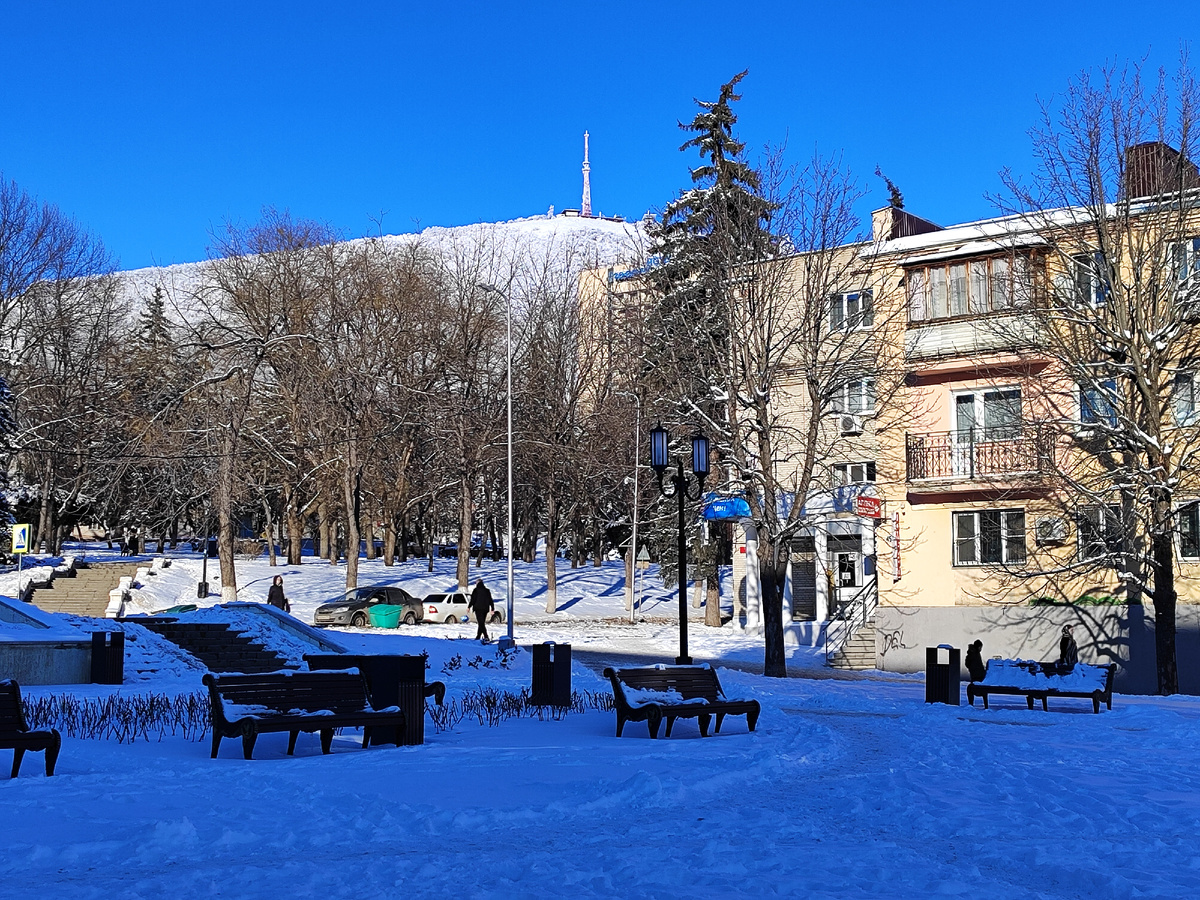 Зимний Пятигорск (февраль 2025 года)