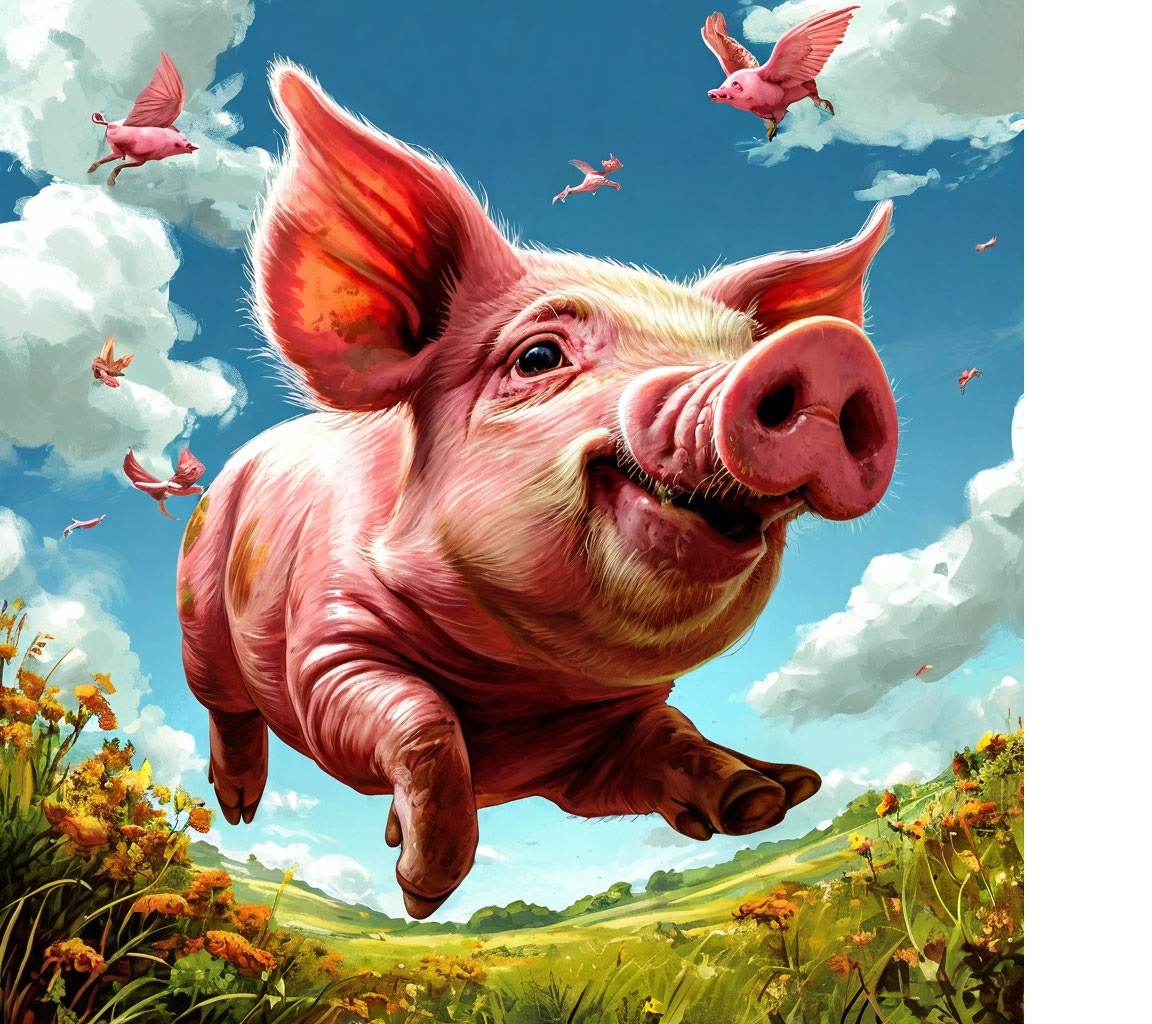 When pigs fly