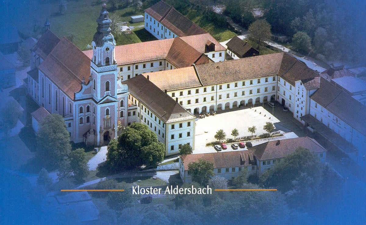 Тот самый монастырь Альдерсбах, в котором начали варить пиво Альдерсбахер. Фото из открытых источников.