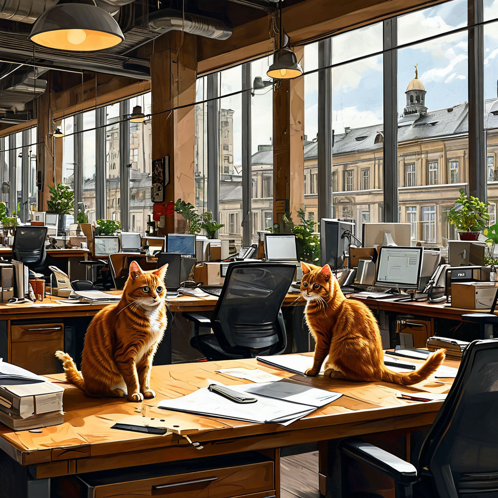 Пример опен спейса