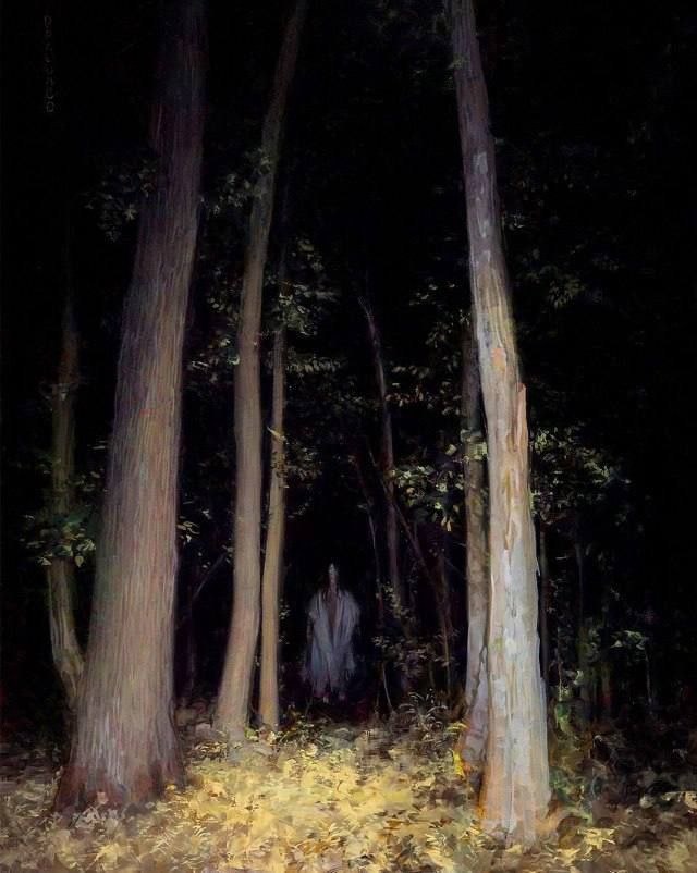 «Женщина, ноги которой не касались земли» 2023