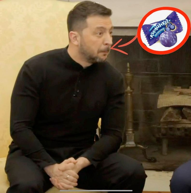    Лицо Зеленского на встрече с Трампом уже пошло в мемы.