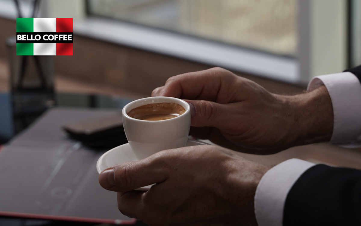 Чашка итальянского эспрессо Bello Coffee – это момент истинного наслаждения