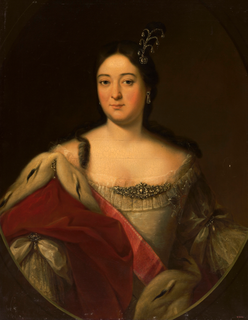 Василий Бовин «Портрет царевны Екатерины Иоанновны» / Государственный Русский музей, Санкт-Петербург