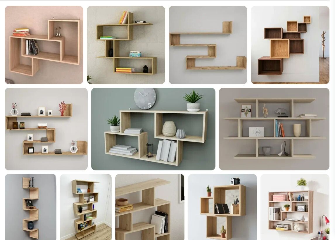 Полка из мебельного щита своими руками за один день