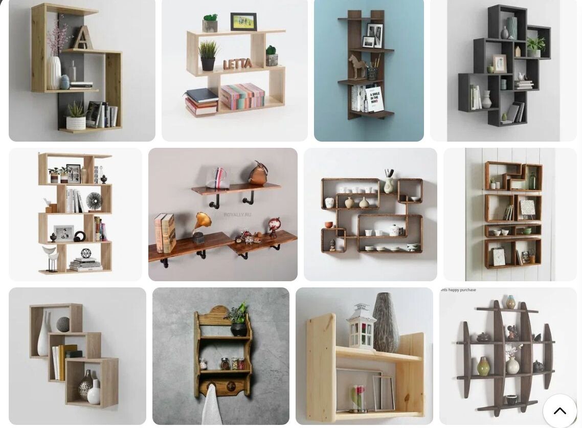 Полка из мебельного щита своими руками за один день