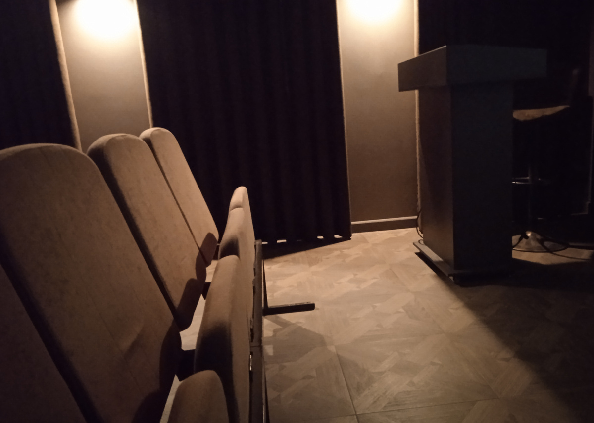 Почти настоящий кинотеатр. Фото автора.