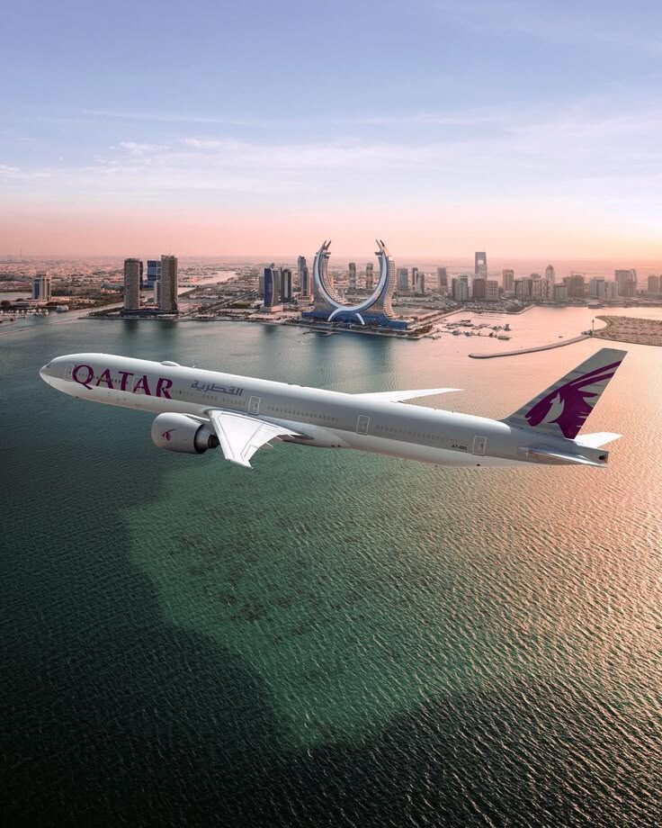 Национальный перевозчик "Qatar Airways" совершает прямые перелеты из России до Дохи