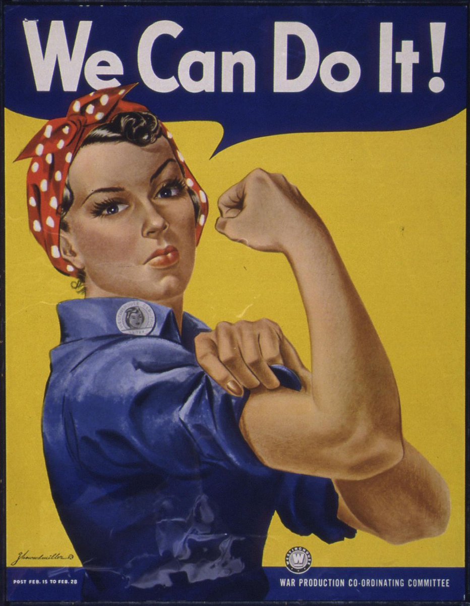 Rosie the Riveter, открытые фотоисточники