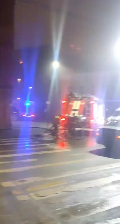    Фото: скриншот видео из телеграм-канала «Мегаполис | ДТП и ЧП | Санкт-Петербург | Питер»