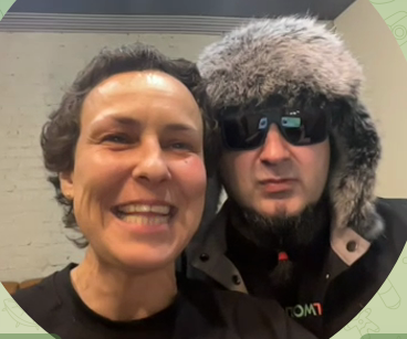 Кадр из ролика-приглашения на концерт с тг-канала Чичериной