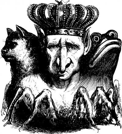 Изображение Баэля из «Инфернального словаря» Коллена де Планси