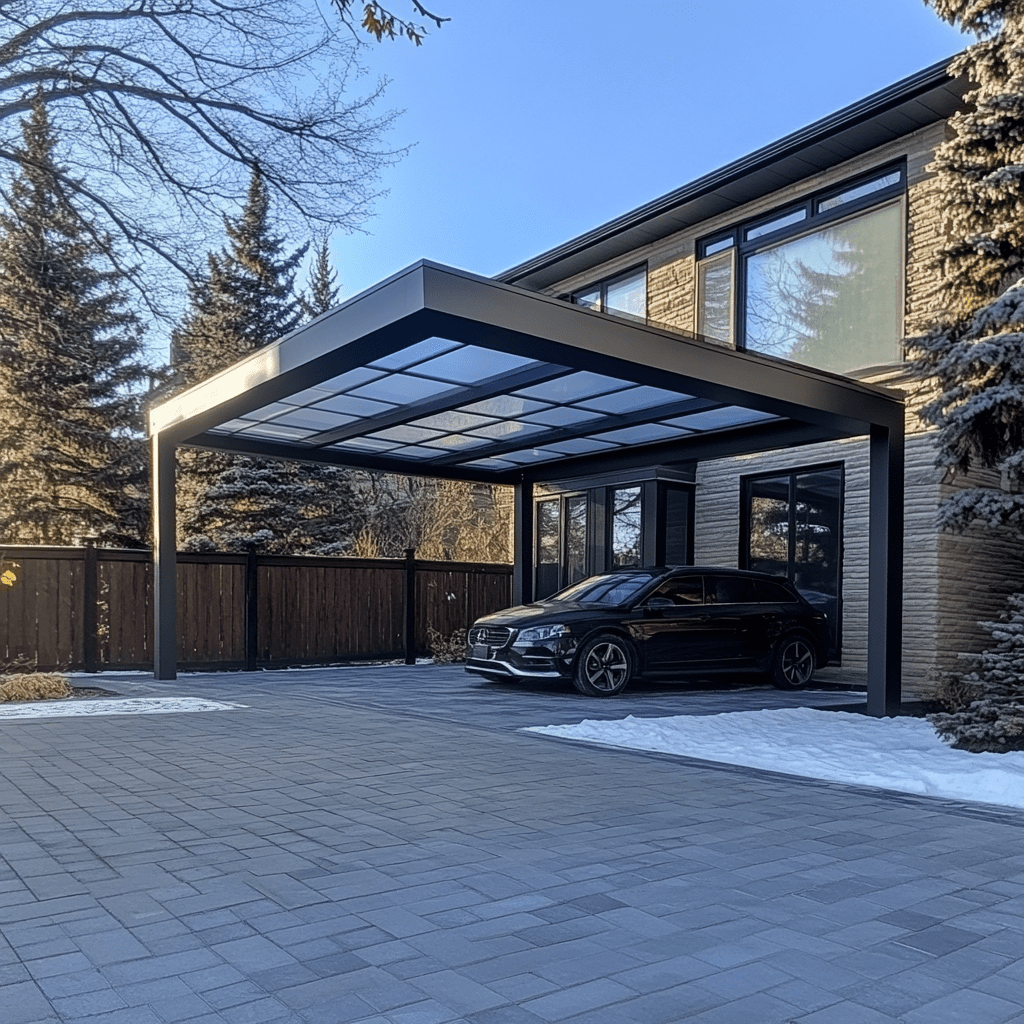    Поликарбонатные навесы от ЗМК-Зенит: идеальное решение для защиты и эстетики вашего участка в Уфе! ZMK-ZENIT