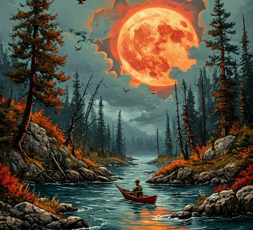 Порой рыбалка бывает окутана тайнами.