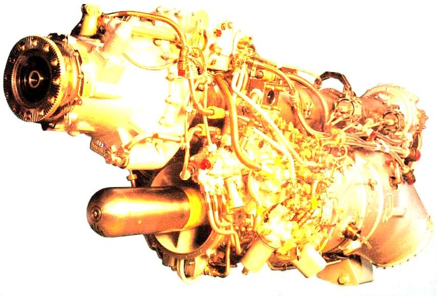  © Public Domain / Wikimedia Commons (Турбовинтовой двигатель ТВД-10Б)