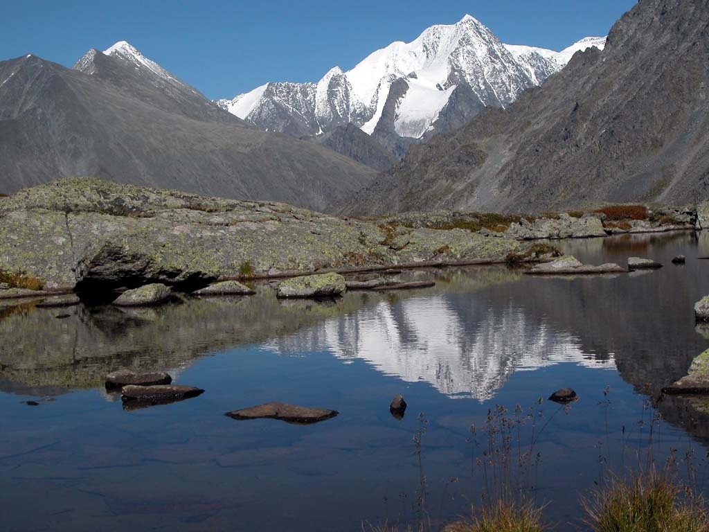 Корона Алтая или 20 лет Октября — вершина Белухинского узла Катунского хребта и расположена с противоположной стороны Западного фирнового плато от вершины Белуха. Высота Короны Алтая 4159 м. Через неё проходит перевал Западное плато. Технически путь с Западного фирнового плато сложностей не представляет.