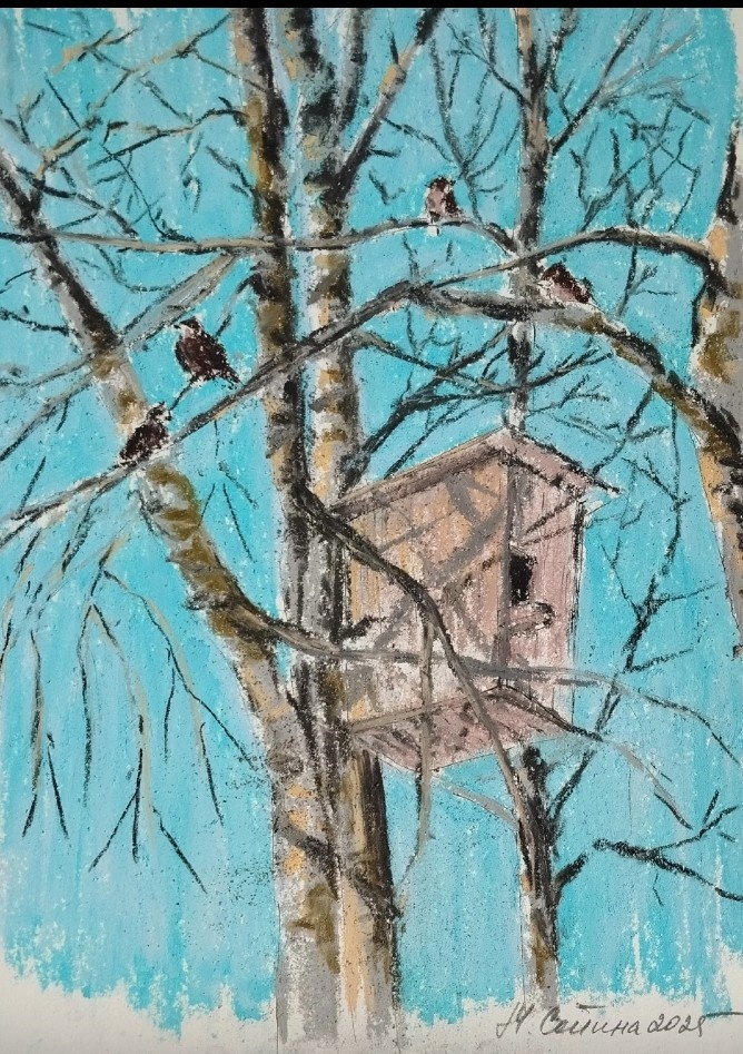 Картина художницы Марины Сатиной 