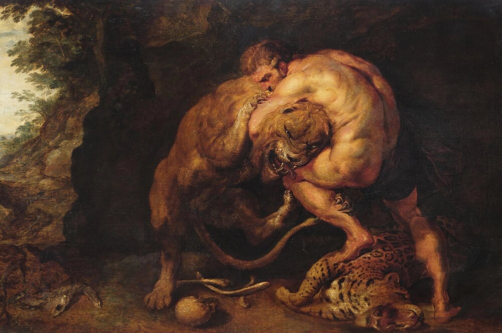    «Геракл и немейский лев». П. Рубенс