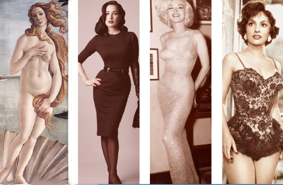 Венера           Гарднер, Монро, Лоллобриджида.  
Боттичелли

