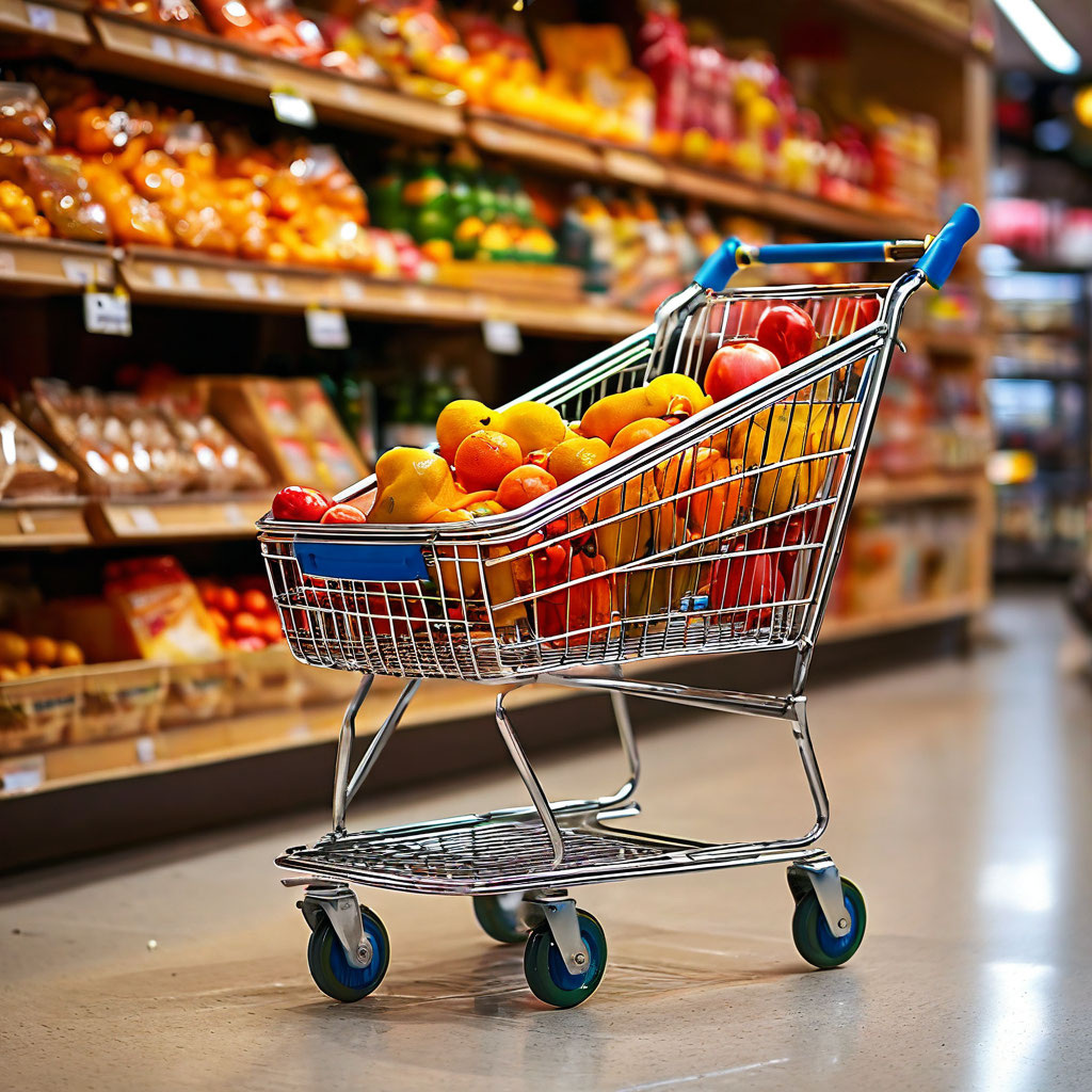 Магазин. Иллюстрация сгенерирована нейросетью