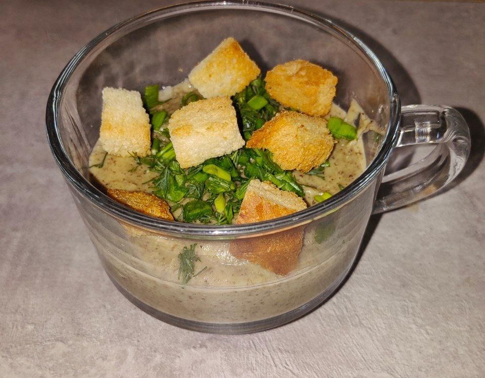 Крем-суп из шампиньонов