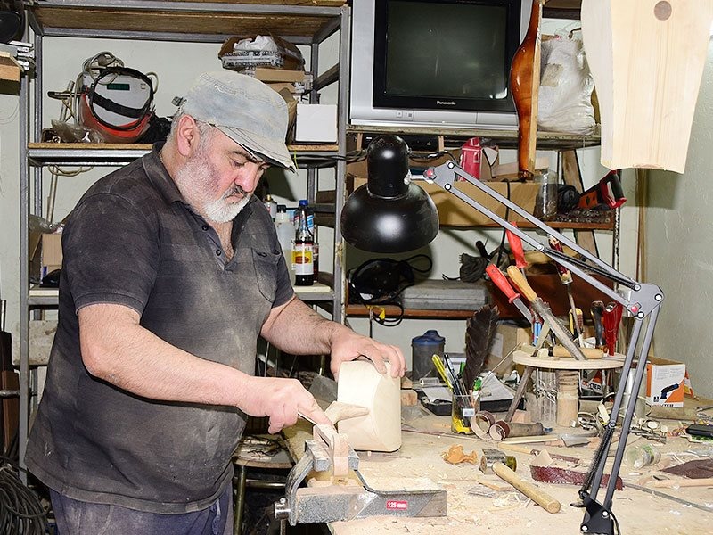 Уникальный мастер Алан Джигкаев