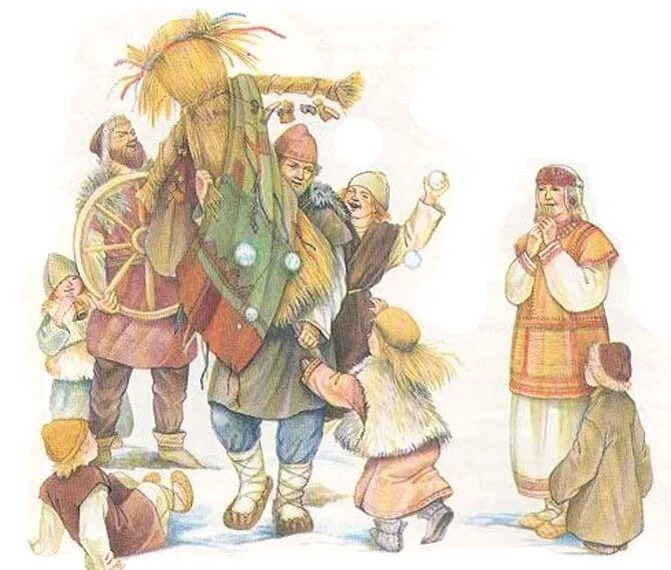 Прощание с Масленицей. Фото из интернета 