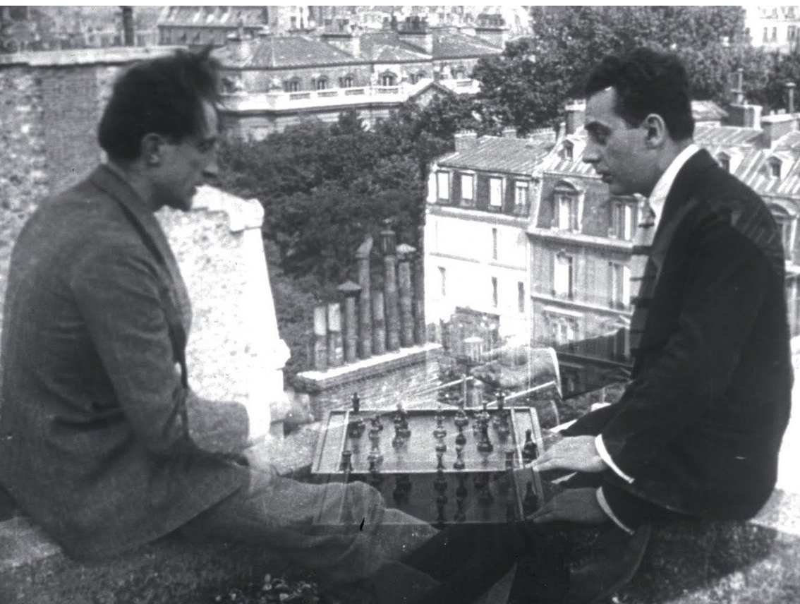 Марсель Дюшае и Ман Рэй